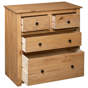vidaXL Buffet 80x40x83 cm en pin massif Panama