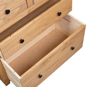vidaXL Buffet 80x40x83 cm en pin massif Panama