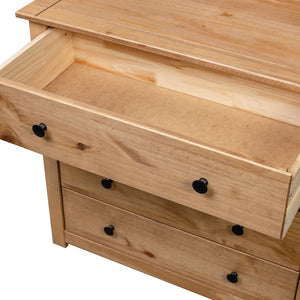 vidaXL Buffet 80x40x73 cm Bois de pin Panama