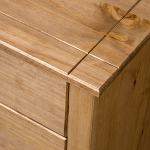 vidaXL Buffet 80x40x73 cm Bois de pin Panama