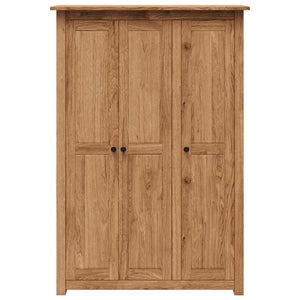 vidaXL Armoire à 3 portes 118 × 50 × 171,5 cm Pin Série Panama
