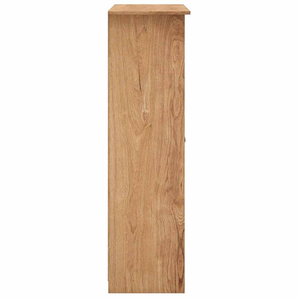 vidaXL Armoire à 3 portes 118 × 50 × 171,5 cm Pin Série Panama