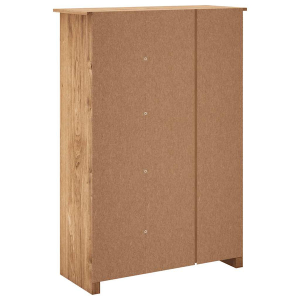 vidaXL Armoire à 3 portes 118 × 50 × 171,5 cm Pin Série Panama