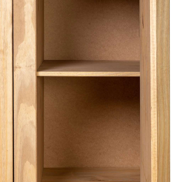 vidaXL Armoire à 3 portes 118 × 50 × 171,5 cm Pin Série Panama