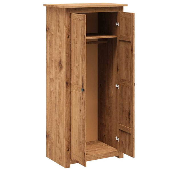 Kleiderschrank 80x50x171,5 cm Kiefernholz Panama