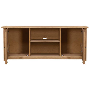 TV-Schrank 120 x 40 x 50 cm Massivholz Panama-Kiefer