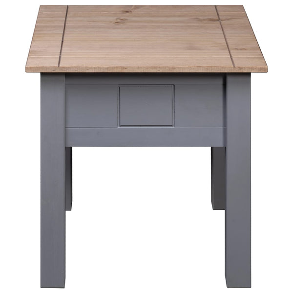 Nachttisch Grau 50,5x50,5x52,5 cm Panama-Kiefer