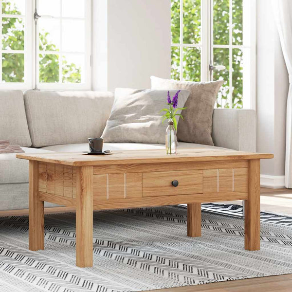 Couchtisch 100x60x43,5 cm Massivholz Panama-Kiefer