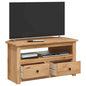 TV-Eckschrank 93 x 49 x 49 cm Massivholz Panama-Kiefer