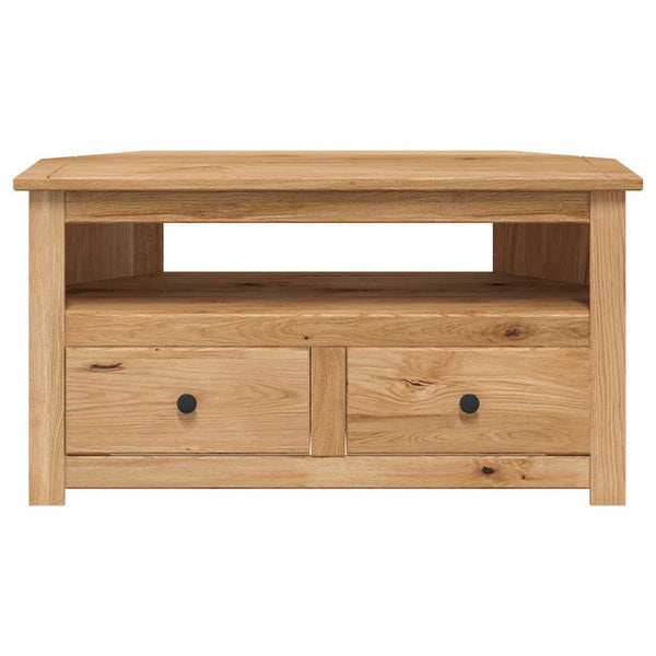 vidaXL Meuble TV d'angle 93 x 49 x 49 cm en pin massif Panama