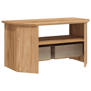 vidaXL Meuble TV d'angle 93 x 49 x 49 cm en pin massif Panama