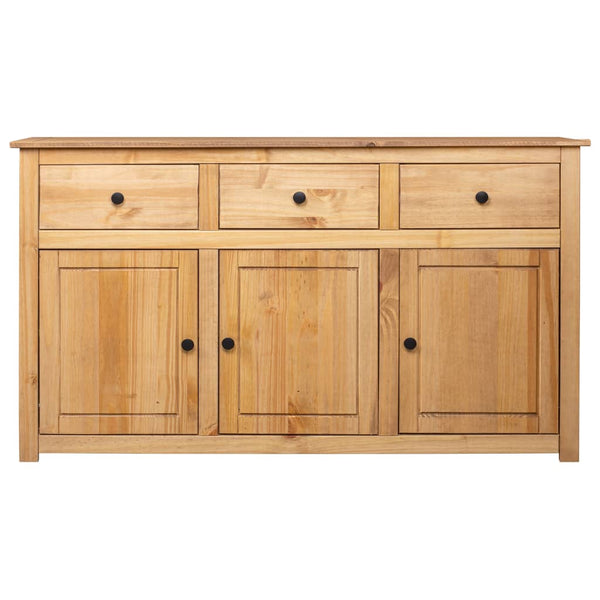 Sideboard 135 x 40 x 80 cm Massivholz Panama-Kiefer