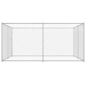Outdoor-Hundezwinger 383x383x185 cm