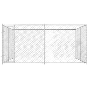 Outdoor-Hundezwinger 383x383x185 cm