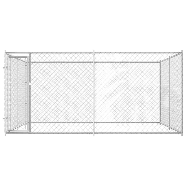 Outdoor-Hundezwinger 383x383x185 cm