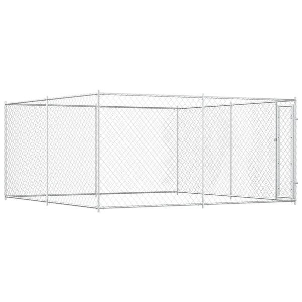 Outdoor-Hundezwinger 383x383x185 cm