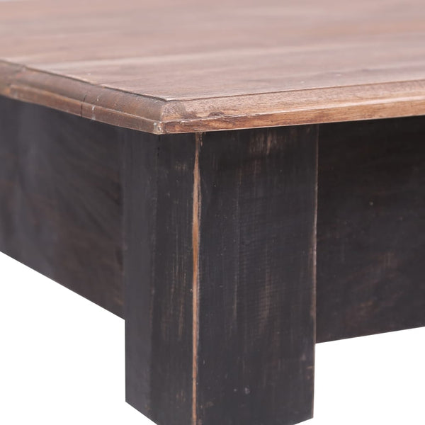 vidaXL Bureau avec 3 tiroirs 117×57×75 cm Bois massif d'acajou