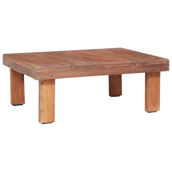 vidaXL Table basse 60x45x23 cm en bois de récupération massif