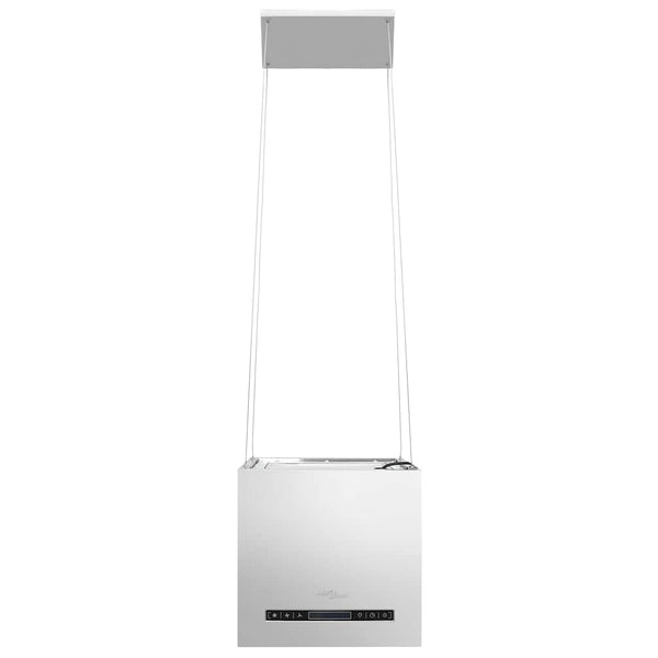 Inselhaube Edelstahl Touch-Sensor LCD 37cm