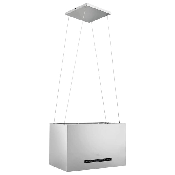 Inselhaube 55cm Edelstahl Touch-Sensor