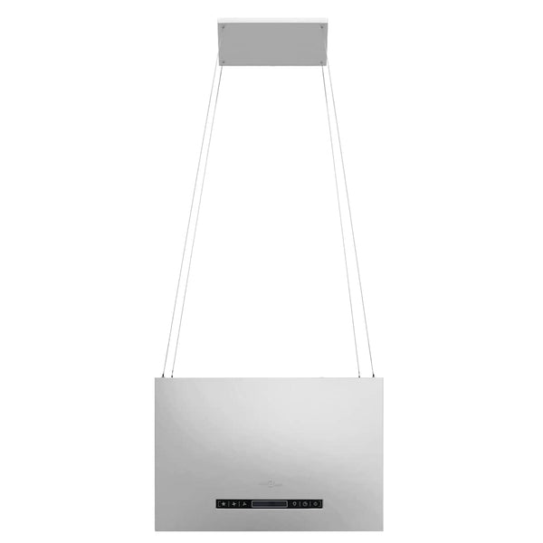 Inselhaube 55cm Edelstahl Touch-Sensor