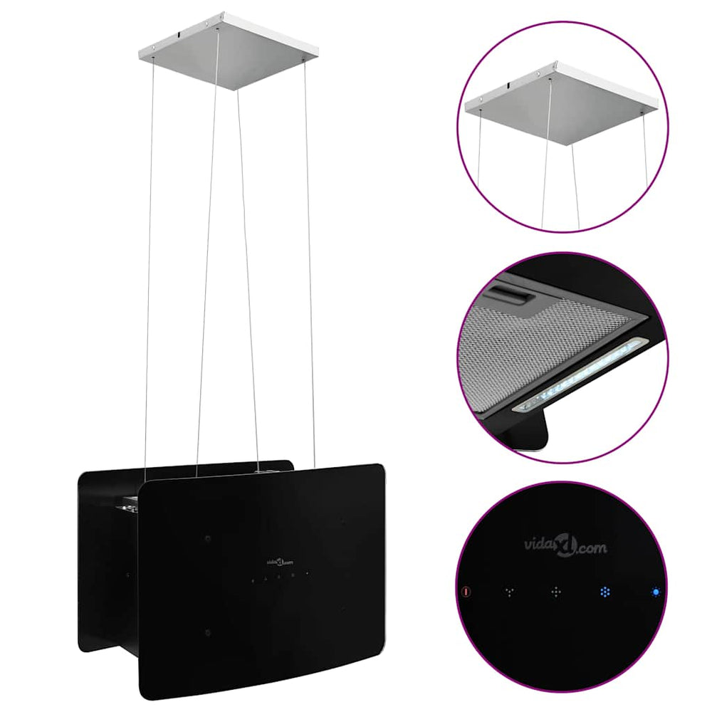 Hängende Inselhaube mit Touch-Sensor