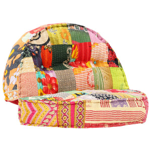 Pouf 100x20 cm Patchwork Stoff