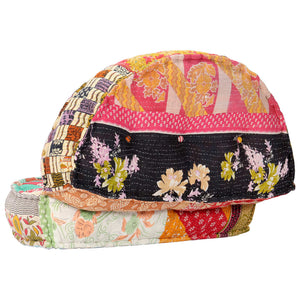 Pouf 100x20 cm Patchwork Stoff