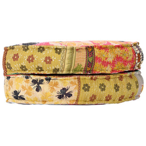 Pouf 100x20 cm Patchwork Stoff