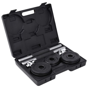 15 kg Hantelset aus Gusseisen