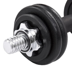 15 kg Hantelset aus Gusseisen