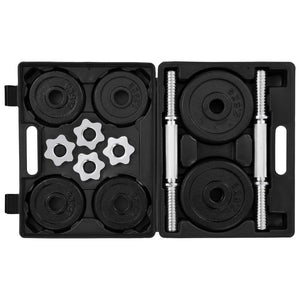 20 kg Hantelset aus Gusseisen
