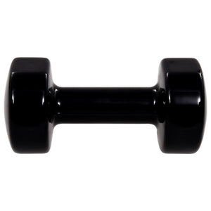 Hantelset 2 x 5kg Gusseisen Schwarz