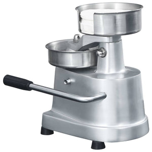 Hamburgerpresse 10 cm mit 500 Trennpapieren