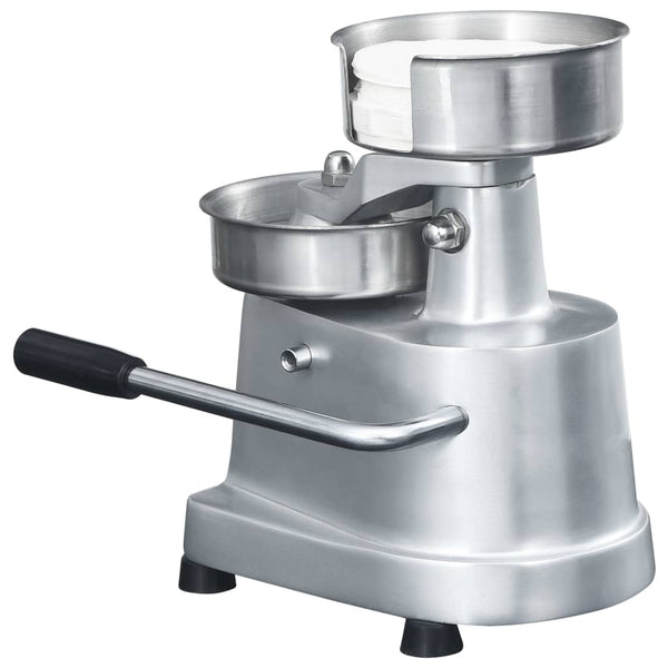 Hamburgerpresse 10 cm mit 500 Trennpapieren