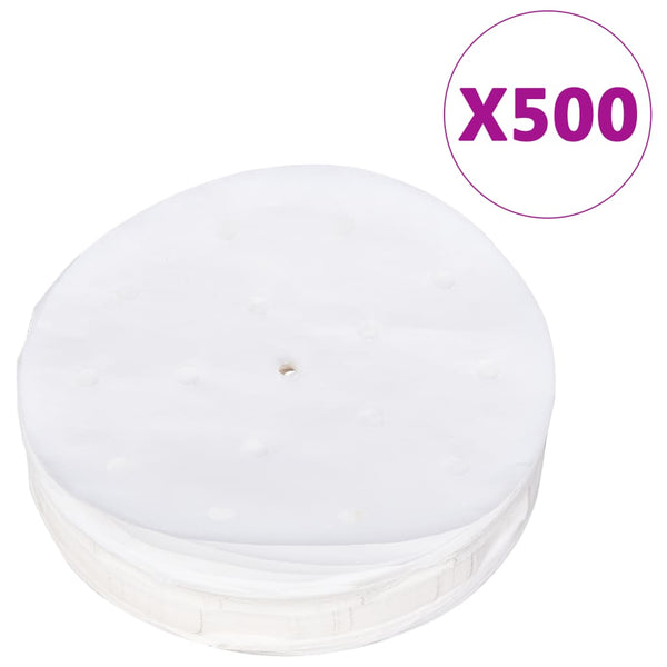 Hamburgerpresse 10 cm mit 500 Trennpapieren