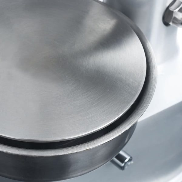 Hamburgerpresse Aluminium 13 cm mit 500 Trennpapieren