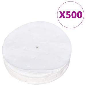Hamburgerpresse Aluminium 13 cm mit 500 Trennpapieren