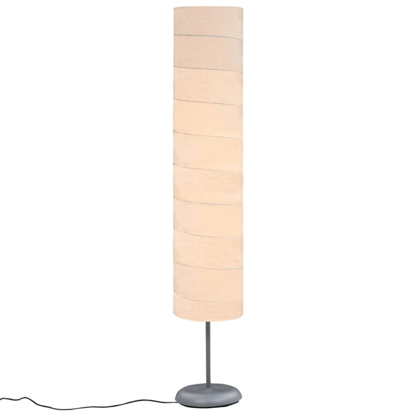 Weiße Standleuchte 121 cm E27