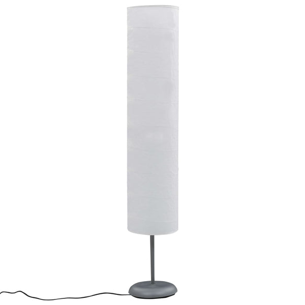 Weiße Standleuchte 121 cm E27