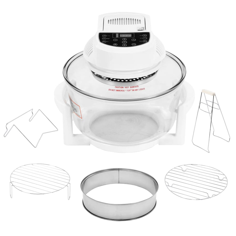 vidaXL Halogen Convection Oven with Digital Timer 1400 W 17 L