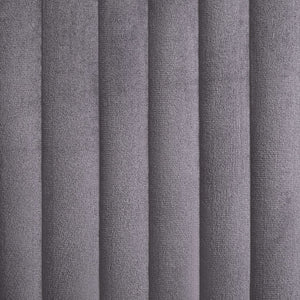 vidaXL Dining Chairs 4 pcs. Grey Velvet