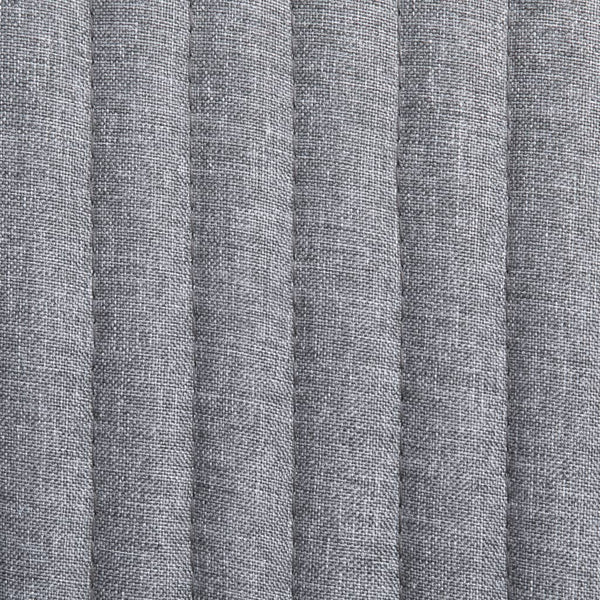 vidaXL Dining Chairs 4 pcs. Light Grey Fabric