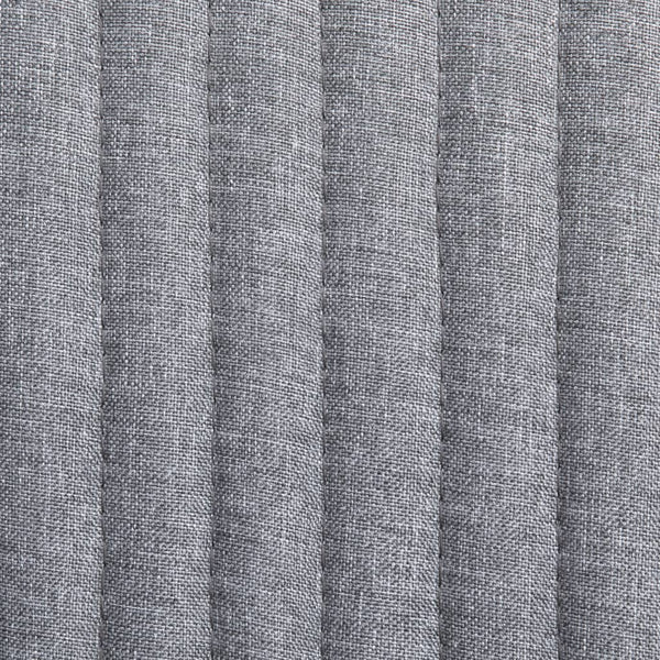 vidaXL Dining Chairs 6 pcs Light Grey Fabric