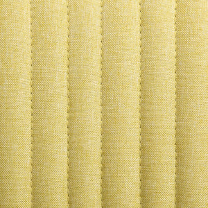 vidaXL Chaises de salle à manger 4 pcs Vert Tissu