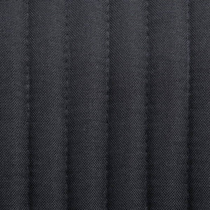 vidaXL Chaises de salle à manger 4 pcs Tissu noir