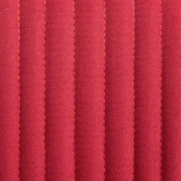 vidaXL Chaises de salle à manger 4 pcs Tissu rouge bordeaux