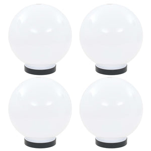 LED-Gartenleuchten 4 Stk. Kugelförmig 20 cm PMMA