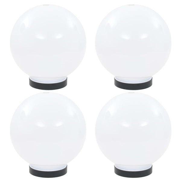 LED-Gartenleuchten 4 Stk. Kugelförmig 20 cm PMMA