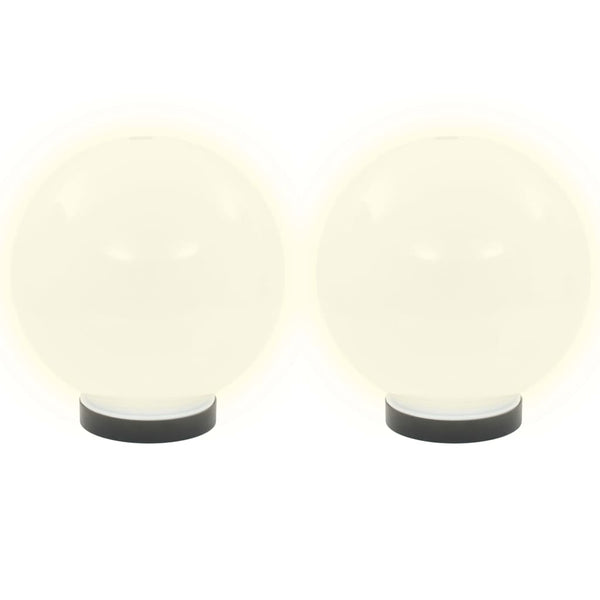 LED-Gartenleuchten 4 Stk. Kugelförmig 20 cm PMMA
